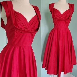 Trashy Diva Pin Up Honey Swing Shelf Bust Dress 16